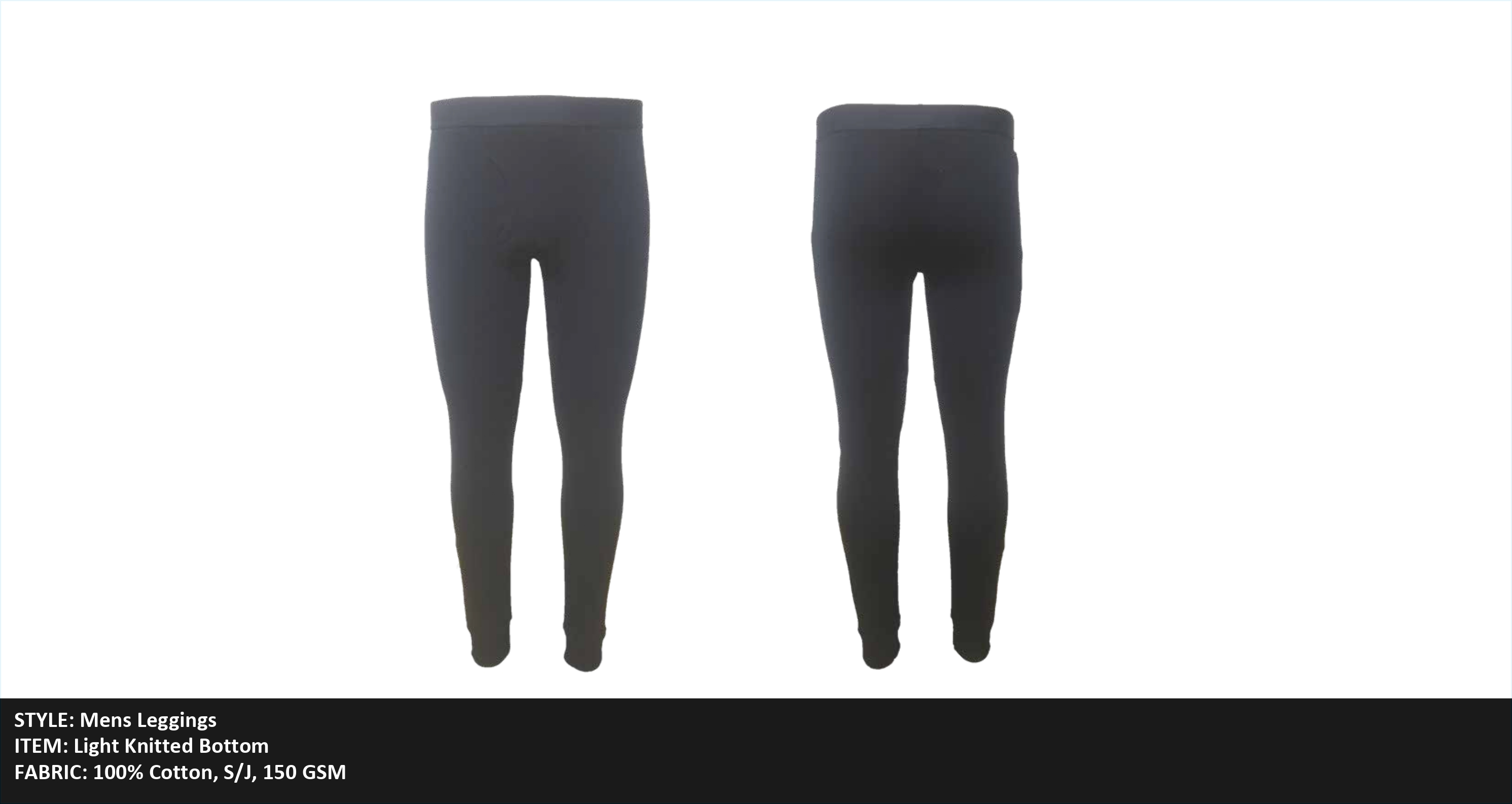 Mens knitted pant